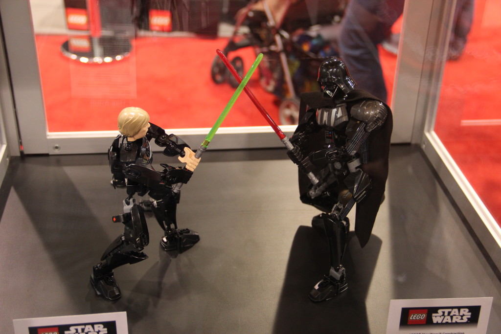 LEGO Constraction Luke and Darth Vader