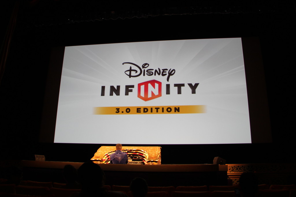 While waiting for the event to begin, the El Capitan Theater's organist treated us to some lovely Disney tunes!