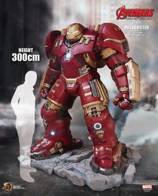 life size avengers statues