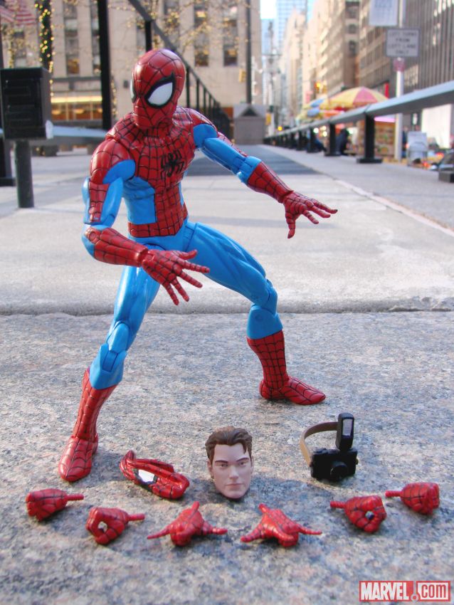 Details On A Marvel Select Spectacular SpiderMan Action
