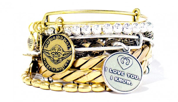 "Do or Do Not. There is No Try." Yoda Quote & "I Love you. I know." Han and Leia Quote Bangles