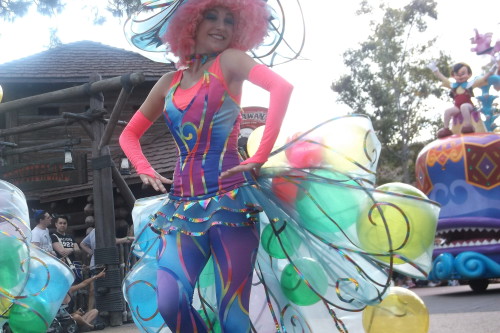 Bubble Girl in Disney's Festival of Fantasy Parade
