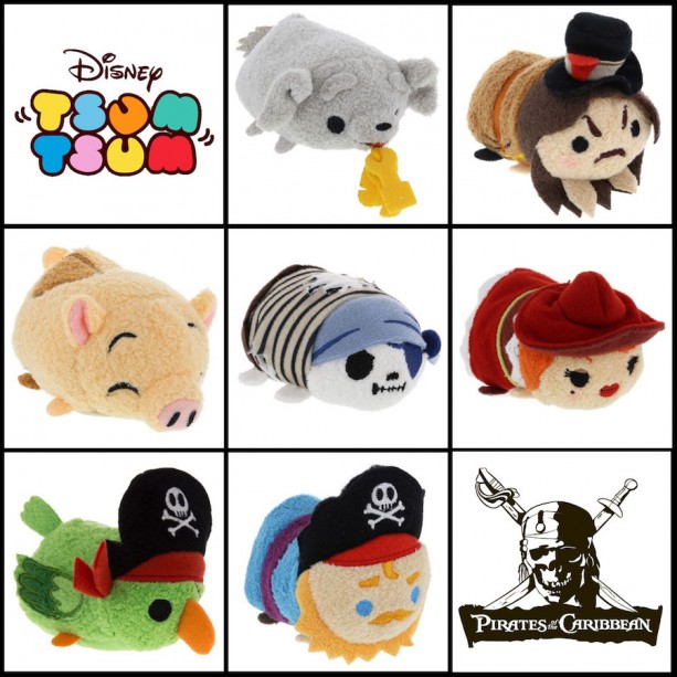 Tsum Tsums to be in the POTC collection