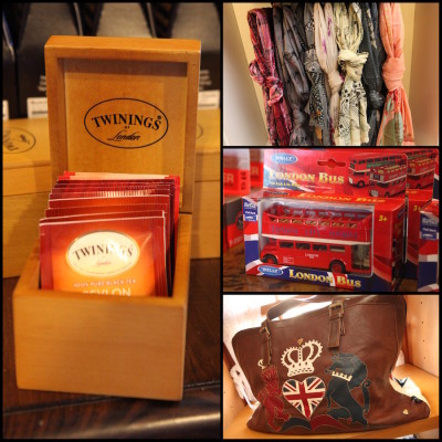 Twinings Tea Selection and "Trip to London" inspired Merchandise