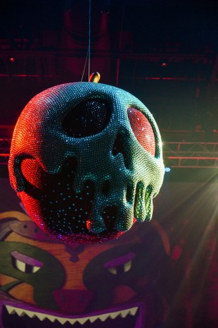 Poison Apple Disco Ball at Club Villain