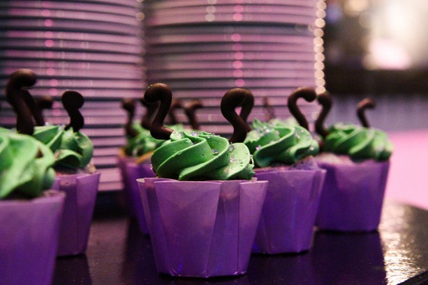 Just a few of the Disney Villain inspired desserts served at Club Villain