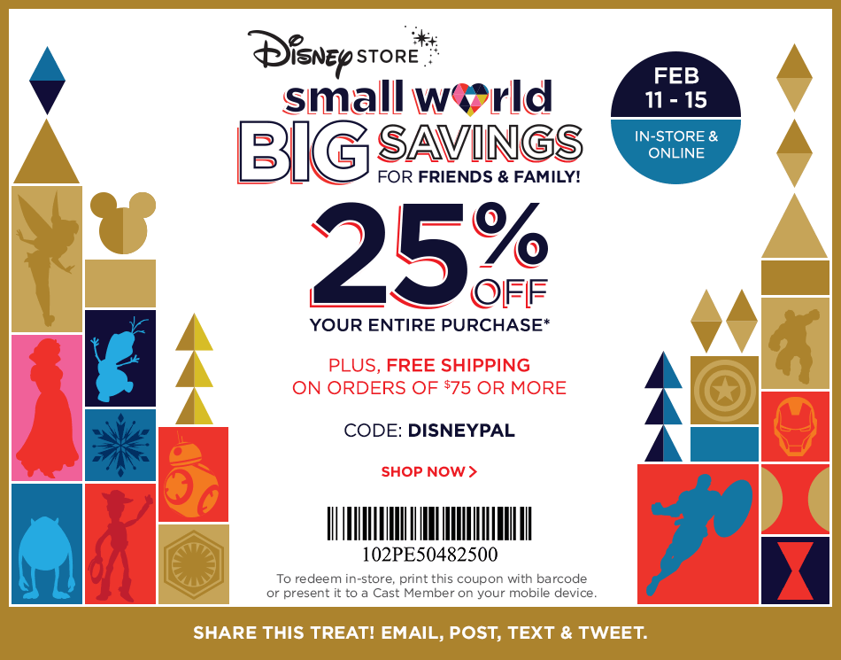 DisneyStore.com: FREE Shipping on ANY Order (Plus Coupon Code)