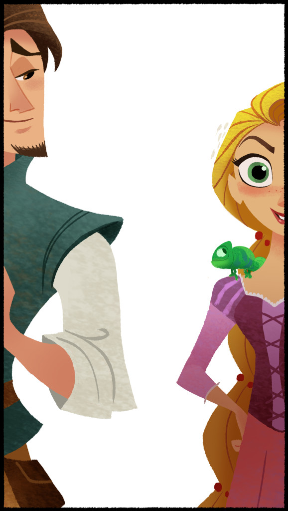 TANGLED - "Tangled," an animated series for kids, tween and families, based on Walt Disney Animation Studios' acclaimed feature film, has begun production with Mandy Moore and Zachary Levi reprising their roles as Rapunzel and Eugene (also known as Flynn Rider).  The series will premiere in 2017 on Disney Channels around the world, it was announced today by Gary Marsh, President and Chief Creative Officer, Disney Channels Worldwide. It will also reunite Disney Legend and Academy Award-winning composer Alan Menken and lyricist Glenn Slater. (Disney Channel) EUGENE, RAPUNZEL