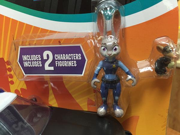 Includes Judy (same as character pack) and Law-Breaking Mouse