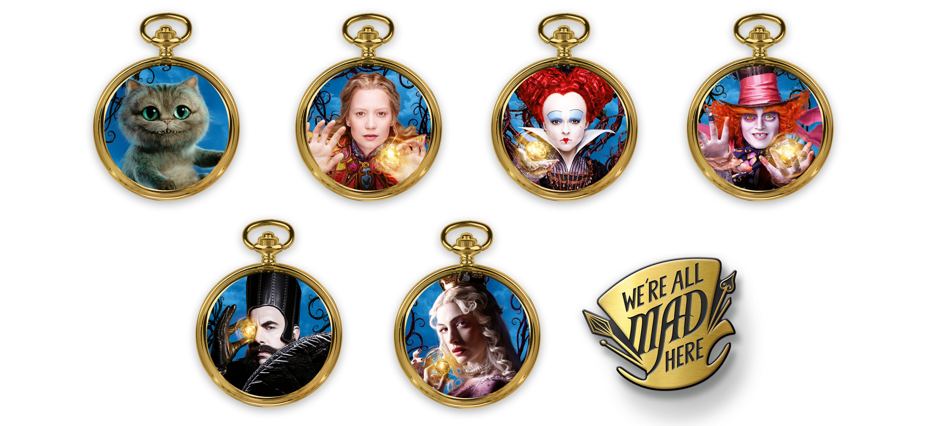 Alice Through The Looking Glass Pins Released At Amc Imax Theatres 