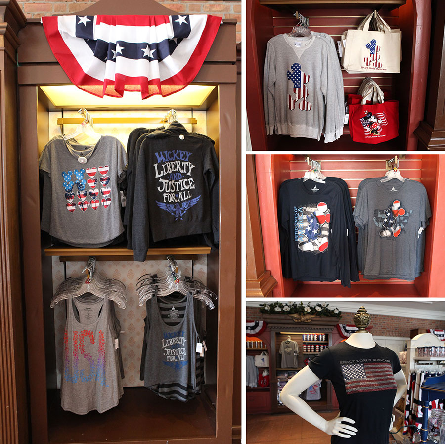 A Look At Some USA Themed Merchandise Located In Epcot | DisKingdom.com