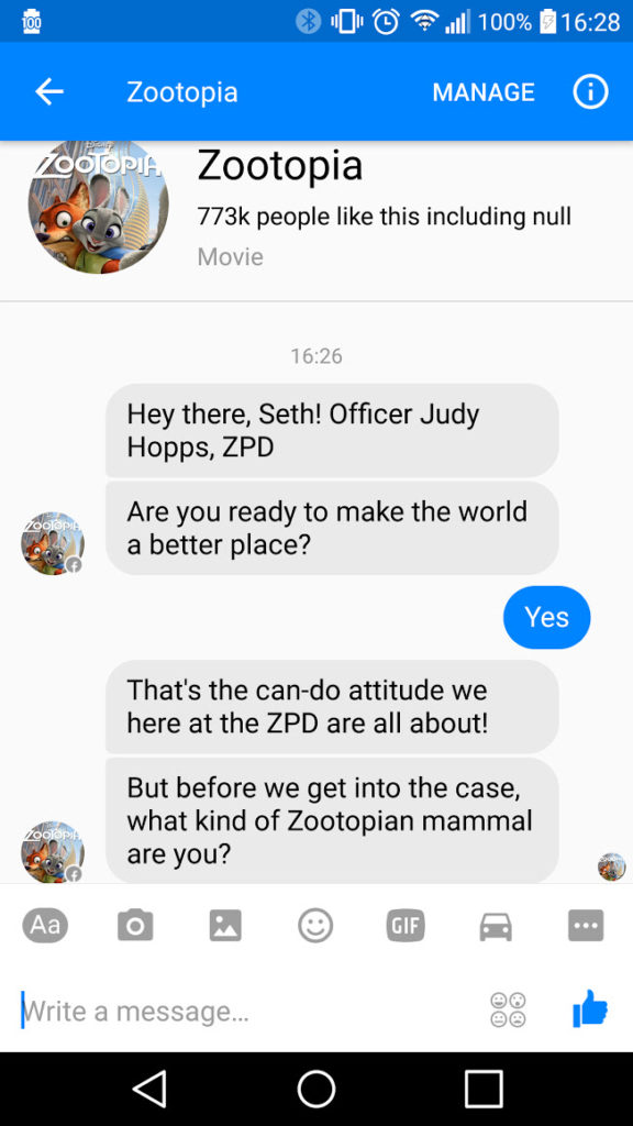 zootopia home video message