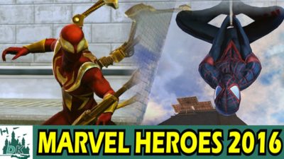 marvel heroes spiderman iron