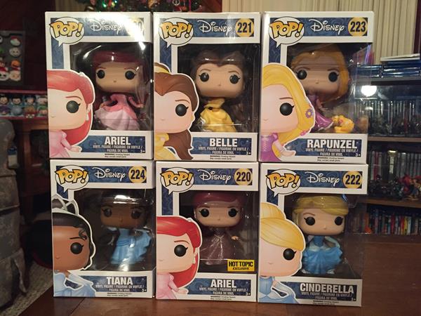 Disney princess best sale funko pop list