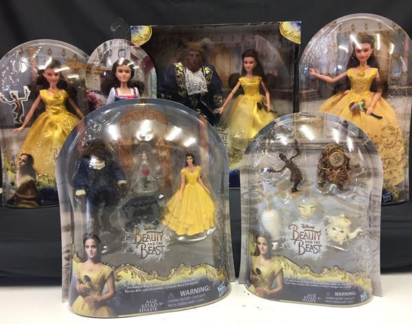 beauty and the beast collectible dolls
