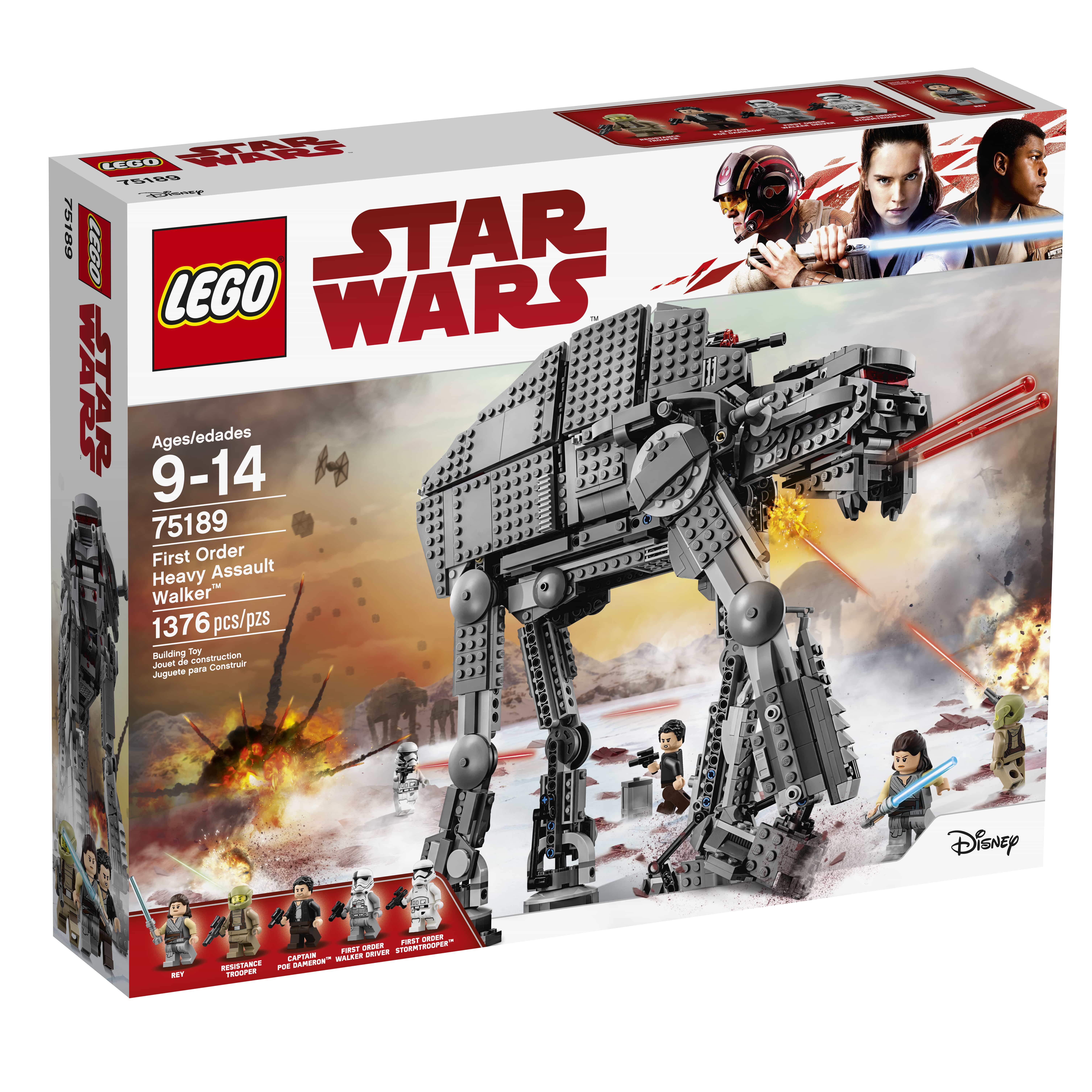 LEGO Star Wars The Last Jedi Sets Released