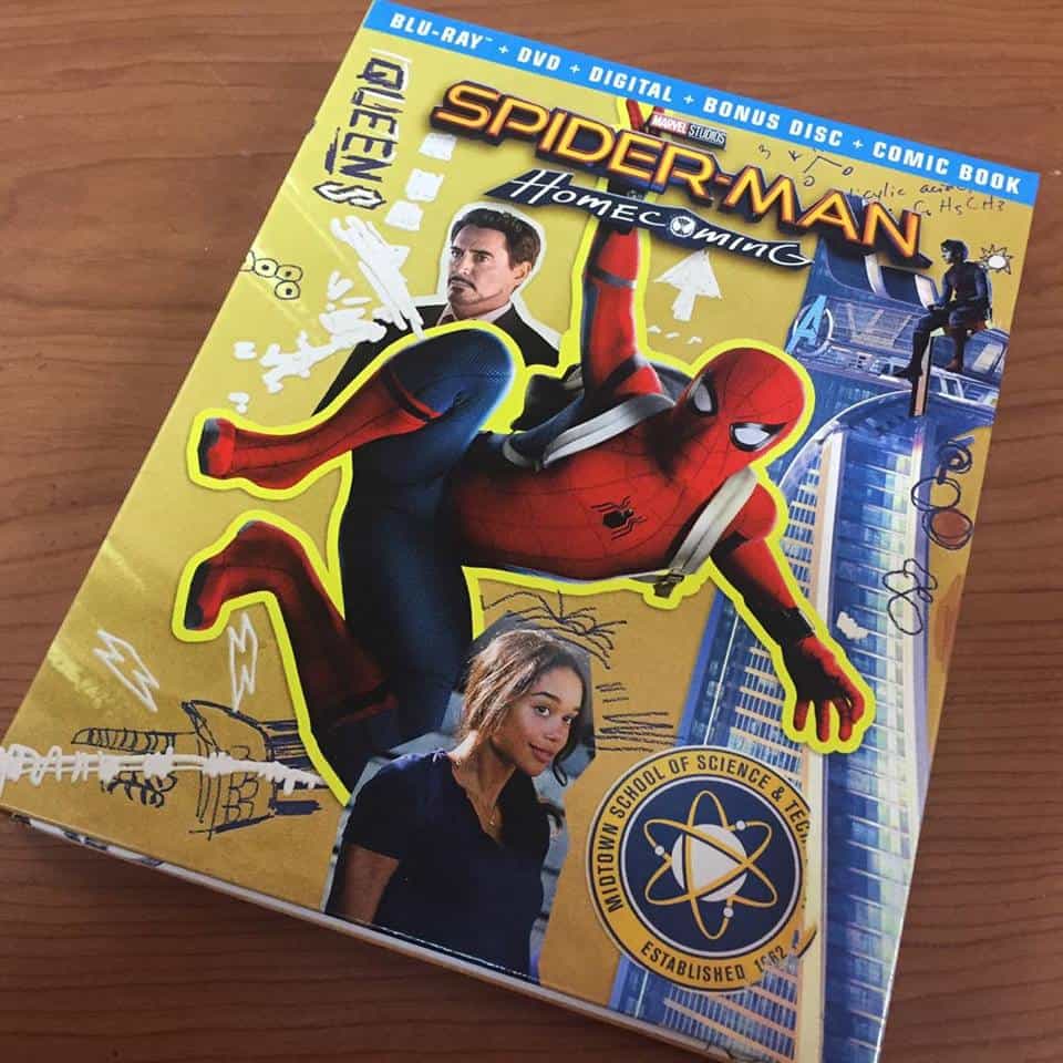 Spider-Man: Homecoming Blu-ray (Blu-ray + DVD + Digital HD)