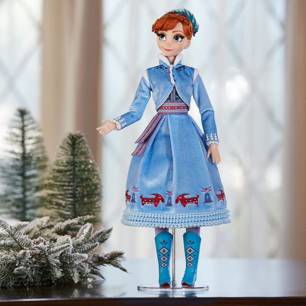 disney's frozen 2 anna autumn swirling adventure fashion doll