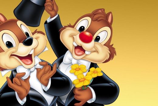 Chipmunks in tuxedos