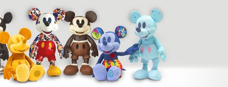 mickey mouse memories soft toy