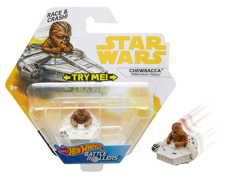 Han Solo Millennium Falcon. Brand New Star Wars Hot Wheels Battle Rollers
