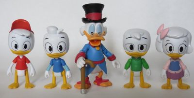 Disney DuckTales Scrooge Webby Huey Dewey Louie Collectible Figures 5 Pack