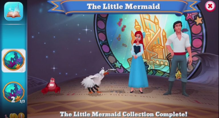 disney magic kingdoms little mermaid walkthrough