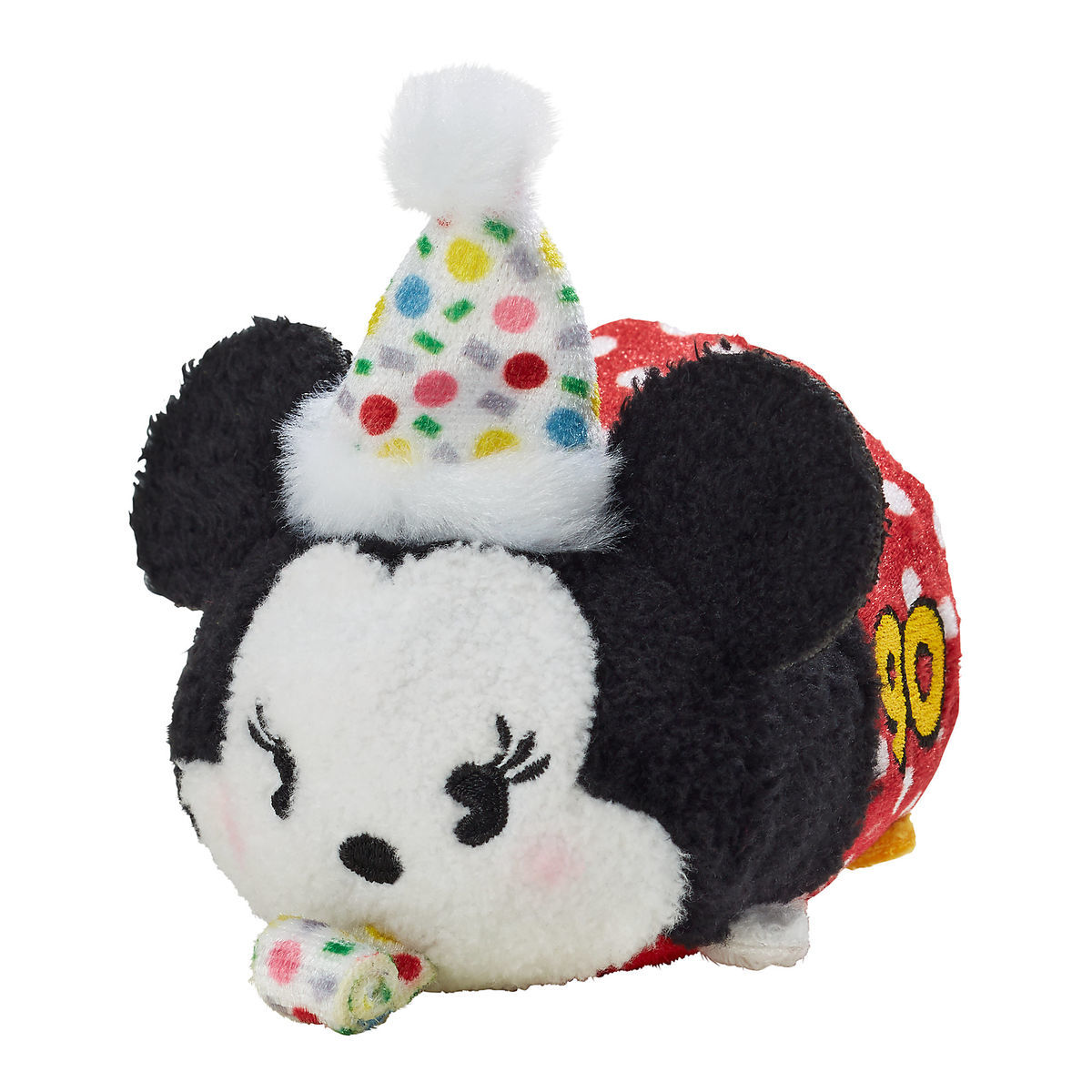 Disney Parks Tsum Tsum Minnie Mouse Plush Mickey Mouse 90th Anniversary Birthday