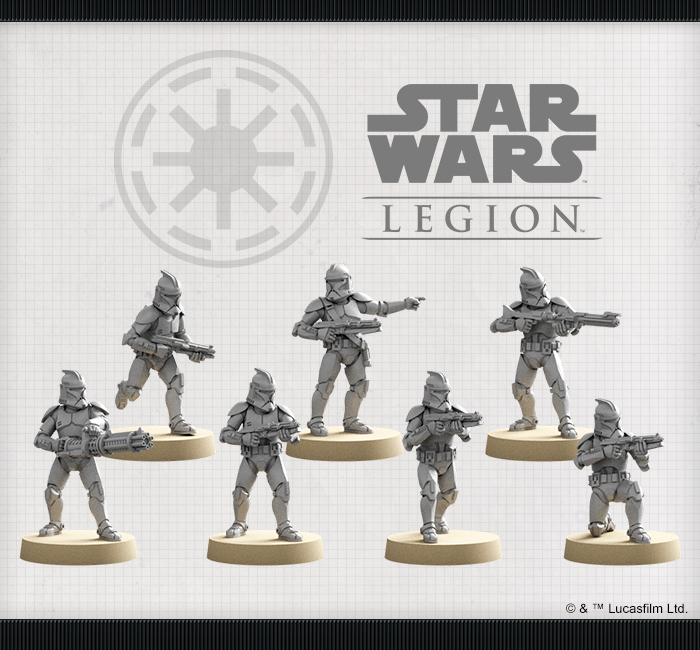 Star Wars Legion Phase 1 Clone Trooper Upgrade Expansion for sale online 