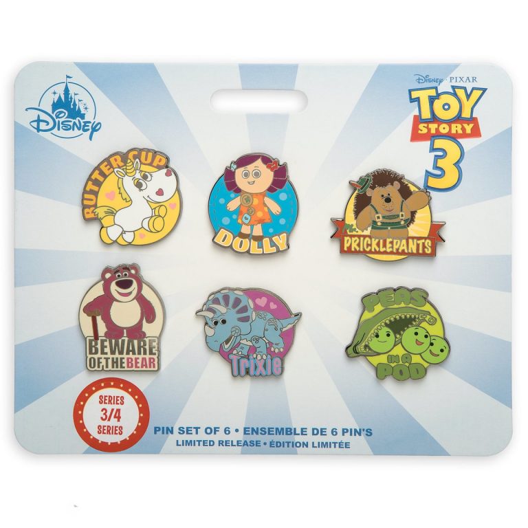 toy story 3 pin