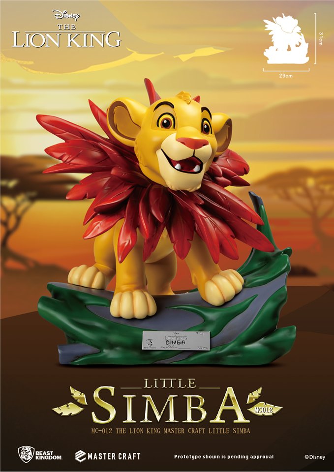 simba and nala statue