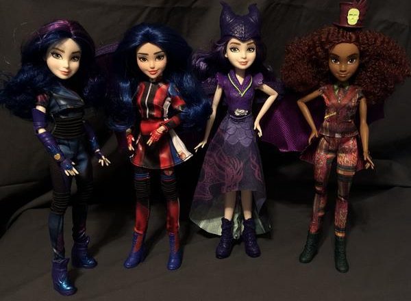 Descendants 3 Dolls by Hasbro (Dragon Queen Mal, Evie, Uma, Celia