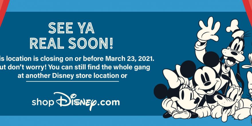 See you real soon graphic with classic Disney characters.