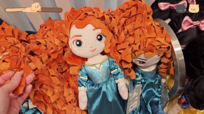 Princess Merida stuffed dolls.