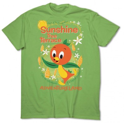 orange bird button down shirt