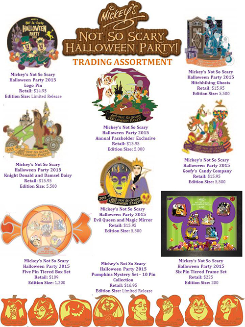 Latest Mickey S Not So Scary Halloween Pins Coming To Wdw