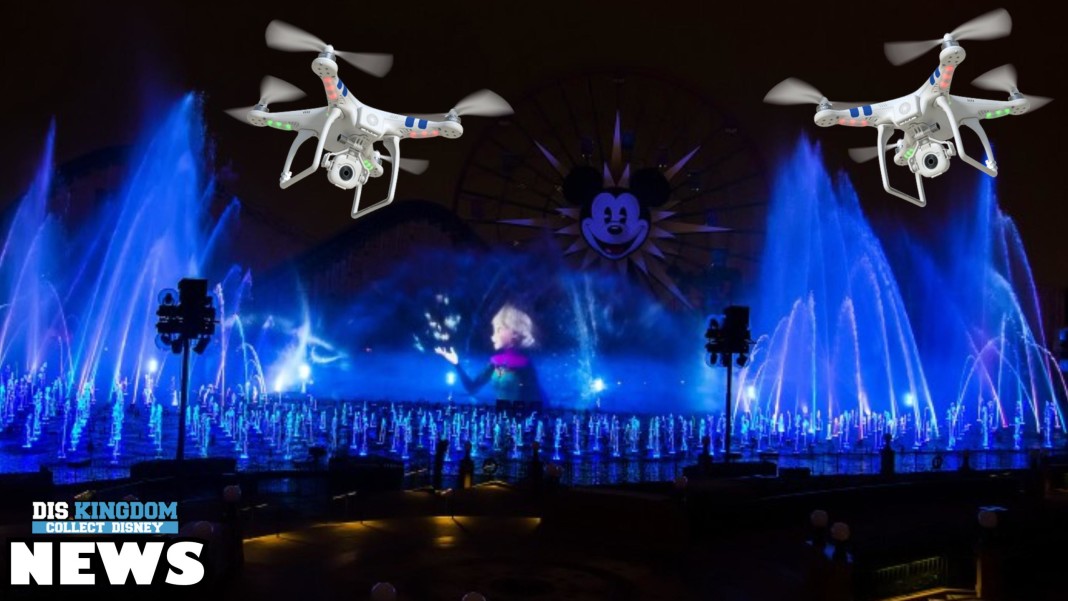 Could Drones Be Part Of Future Live Firework Shows At Disney Theme