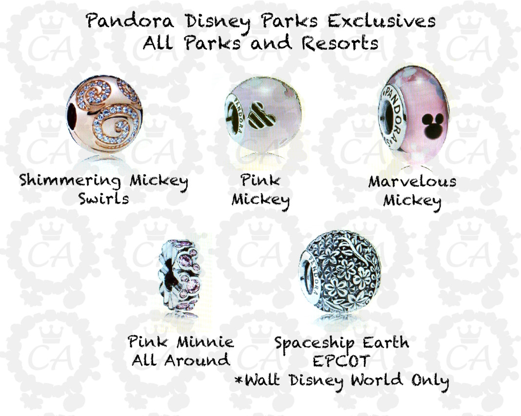 New Disney Parks Exclusive Pandora Charms Coming Soon