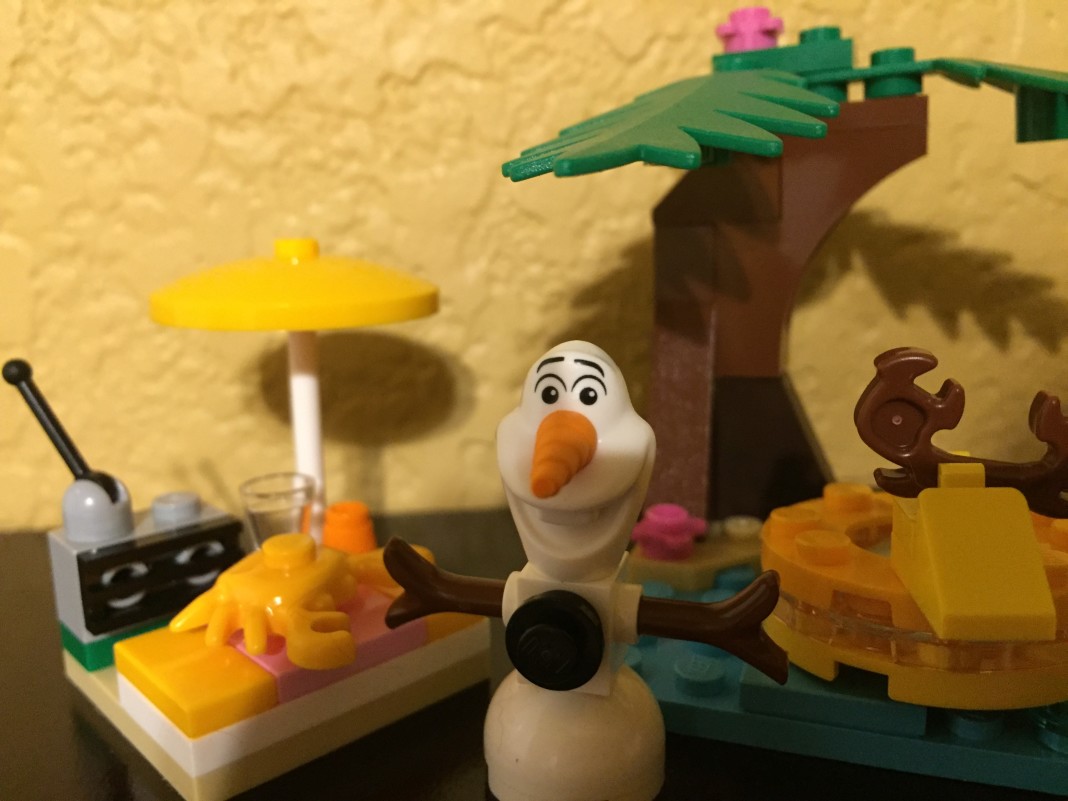 disney olaf lego