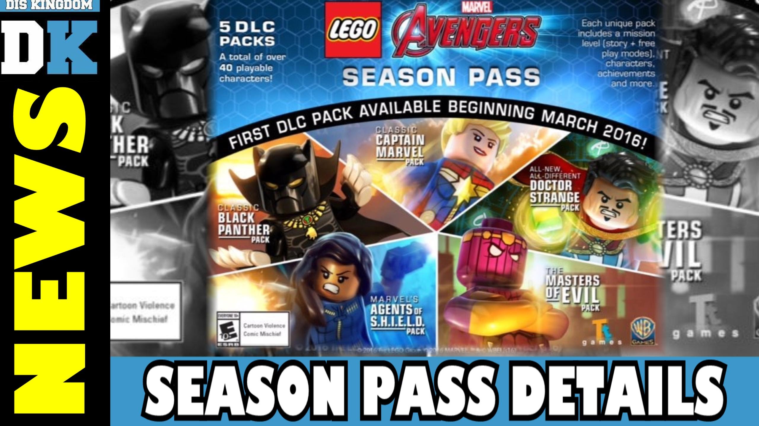 LEGO® Marvel's Avengers Classic Black Panther Pack