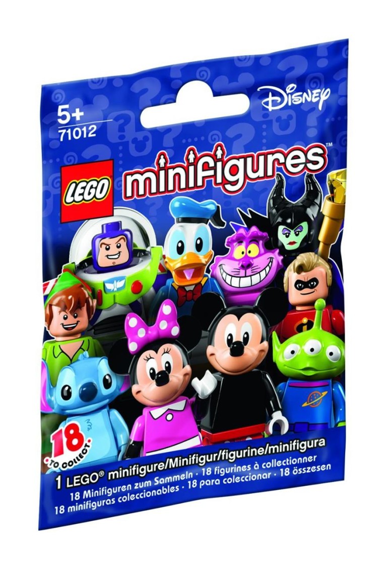 lego disney minifigure packs