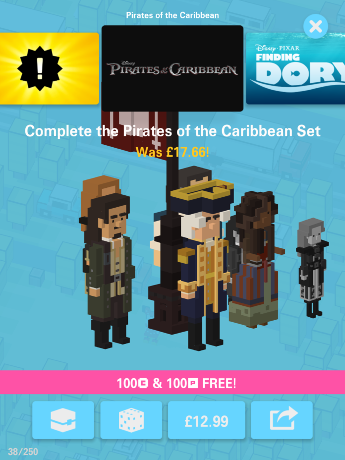 parts of the caribbean song disneyland crossy roads youtube