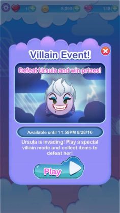 Ursula Invades Disney Emoji Blitz! – DisKingdom.com