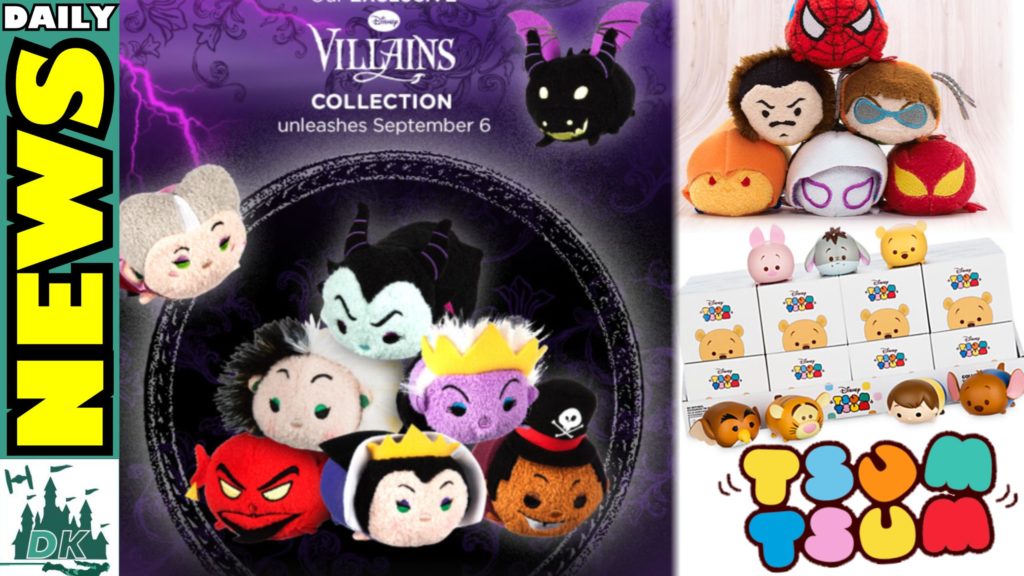 Tsum Tsum Tuesday!! New Villains, Spider Man, NBC & Winnie The Pooh ...