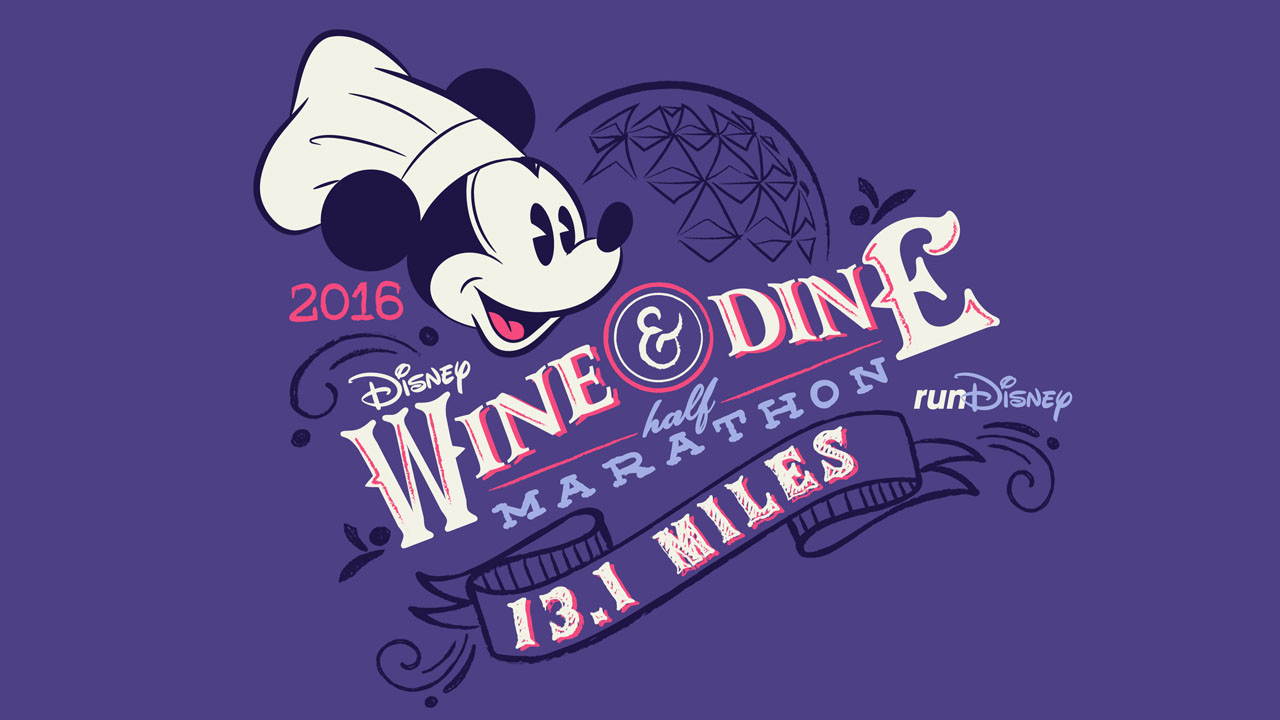 Disney Wine & Dine Half Marathon Weekend 2016 Merchandise Revealed