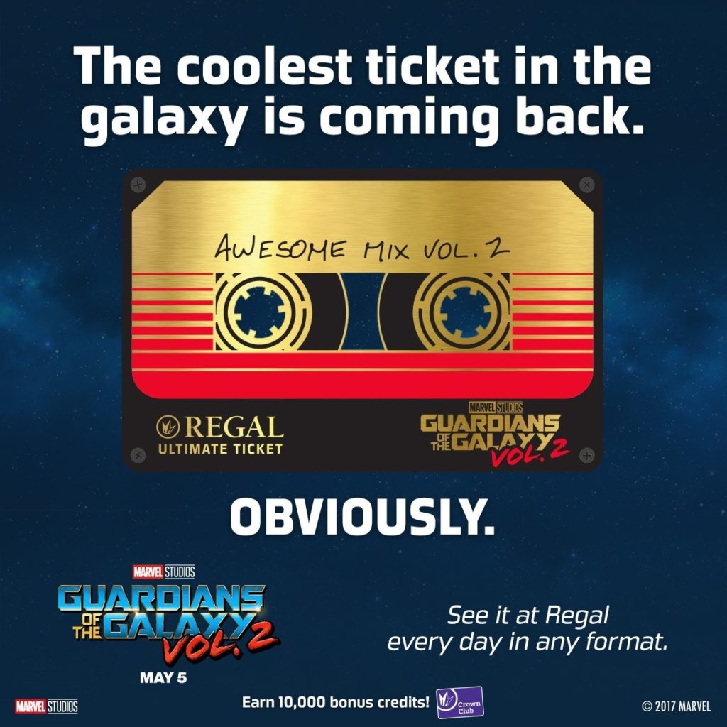 Regal announces Marvel Studios Guardians of the Galaxy Vol. 2 Ultimate