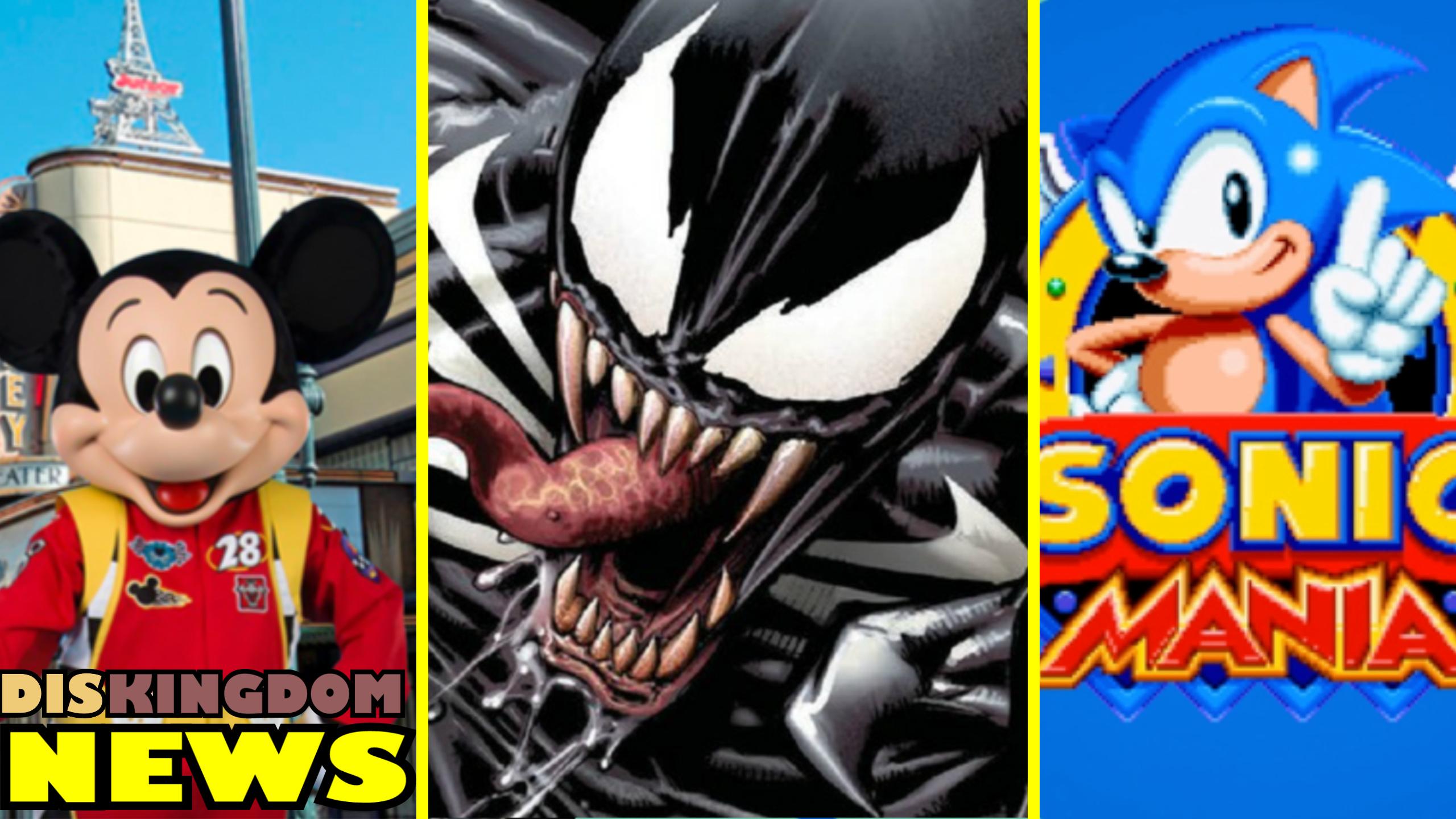 Venom Solo Movie + New Sonic The Hedgehog Games