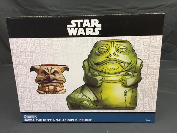 Jabba the Hutt & schnuckelige B Crumb-Tiki Set-Star Wars Celebration Exclusive 
