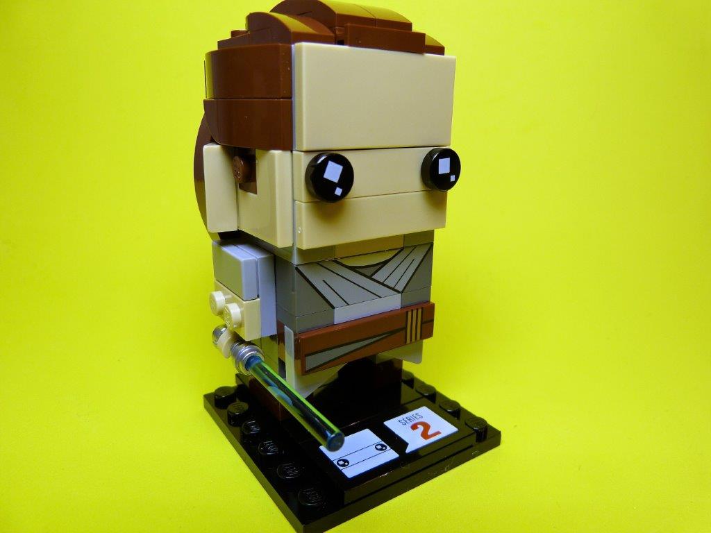 ly forslag vedhæng LEGO Star Wars Rey Brickeheadz (41602) Review – DisKingdom.com