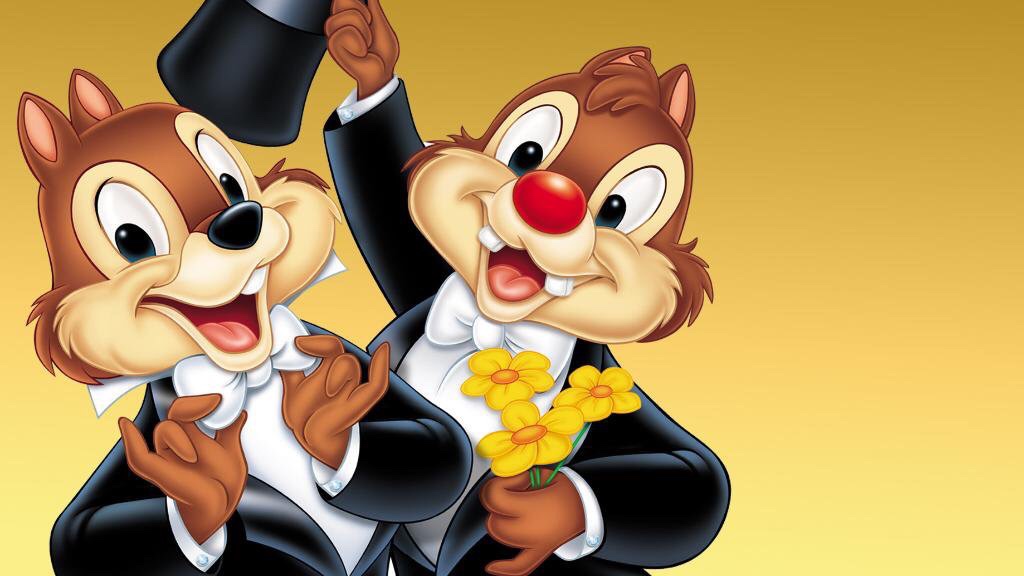 Chipmunks in tuxedos